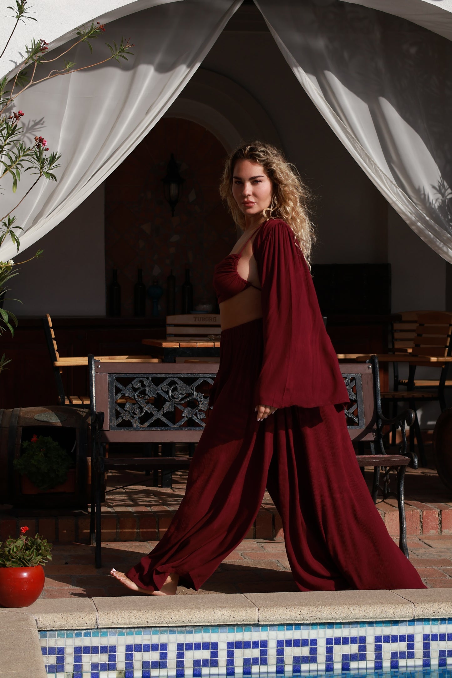 Saraya Kimono Set Velvet