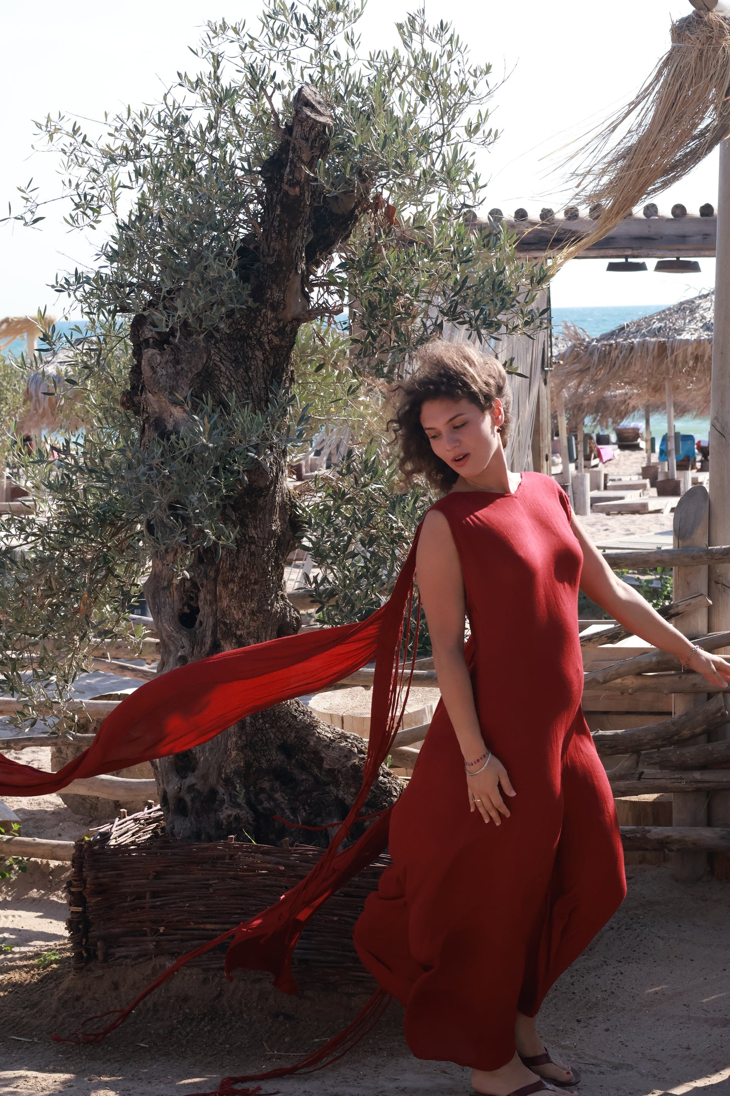Wings Boho Red