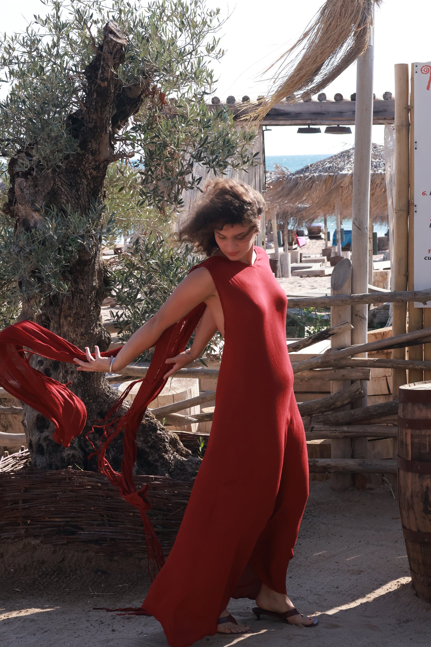 Wings Boho Red