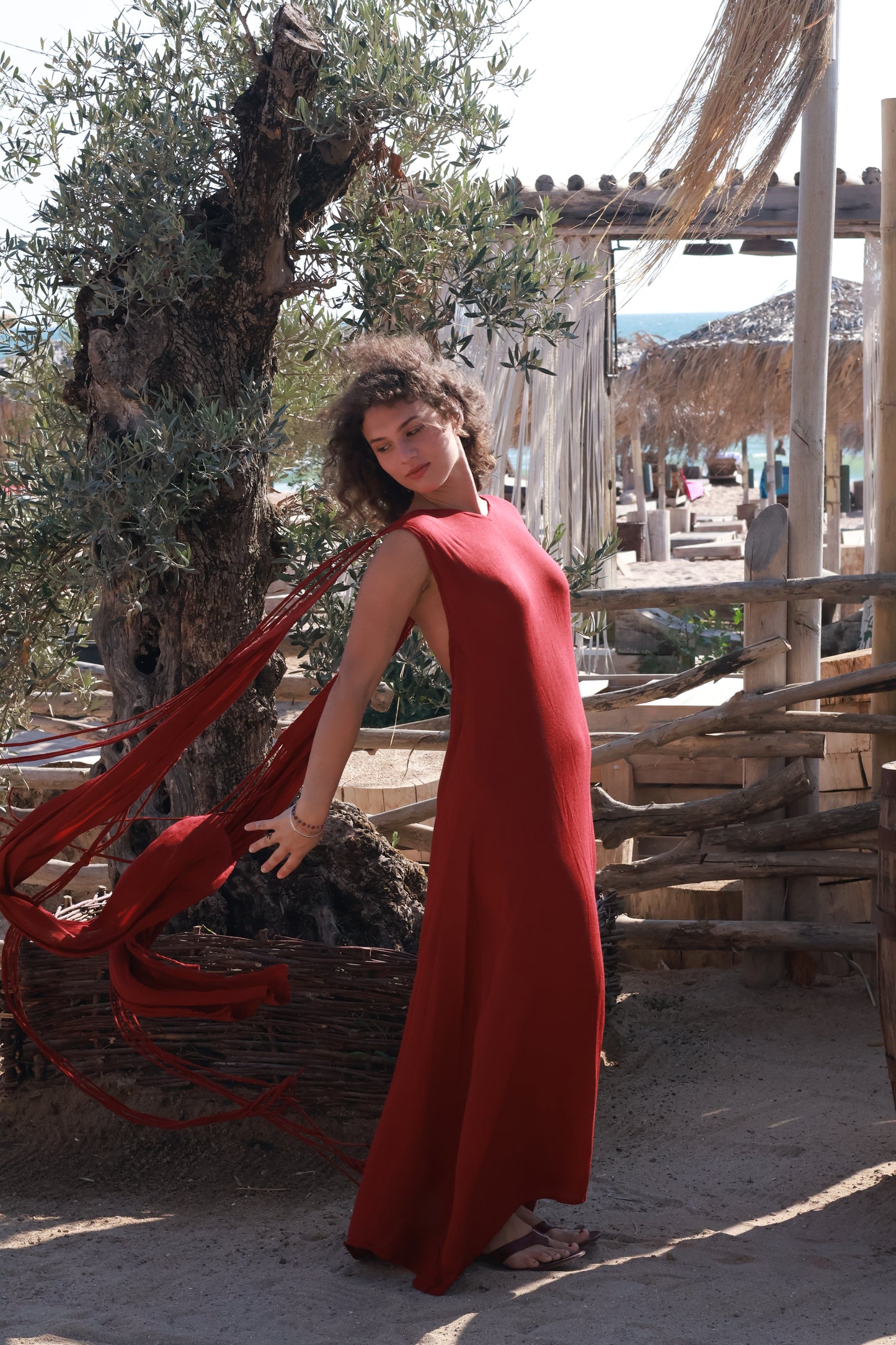 Wings Boho Red