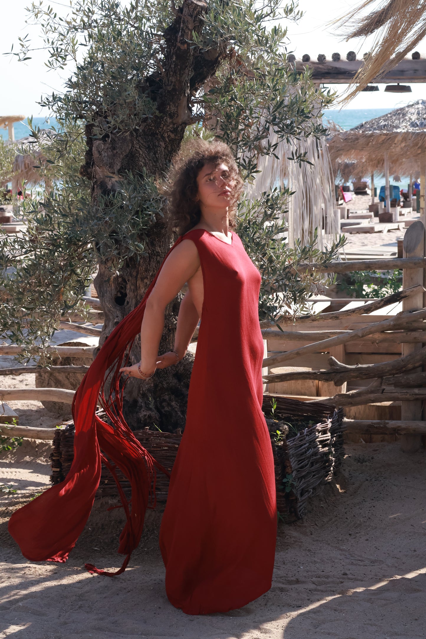 Wings Boho Red