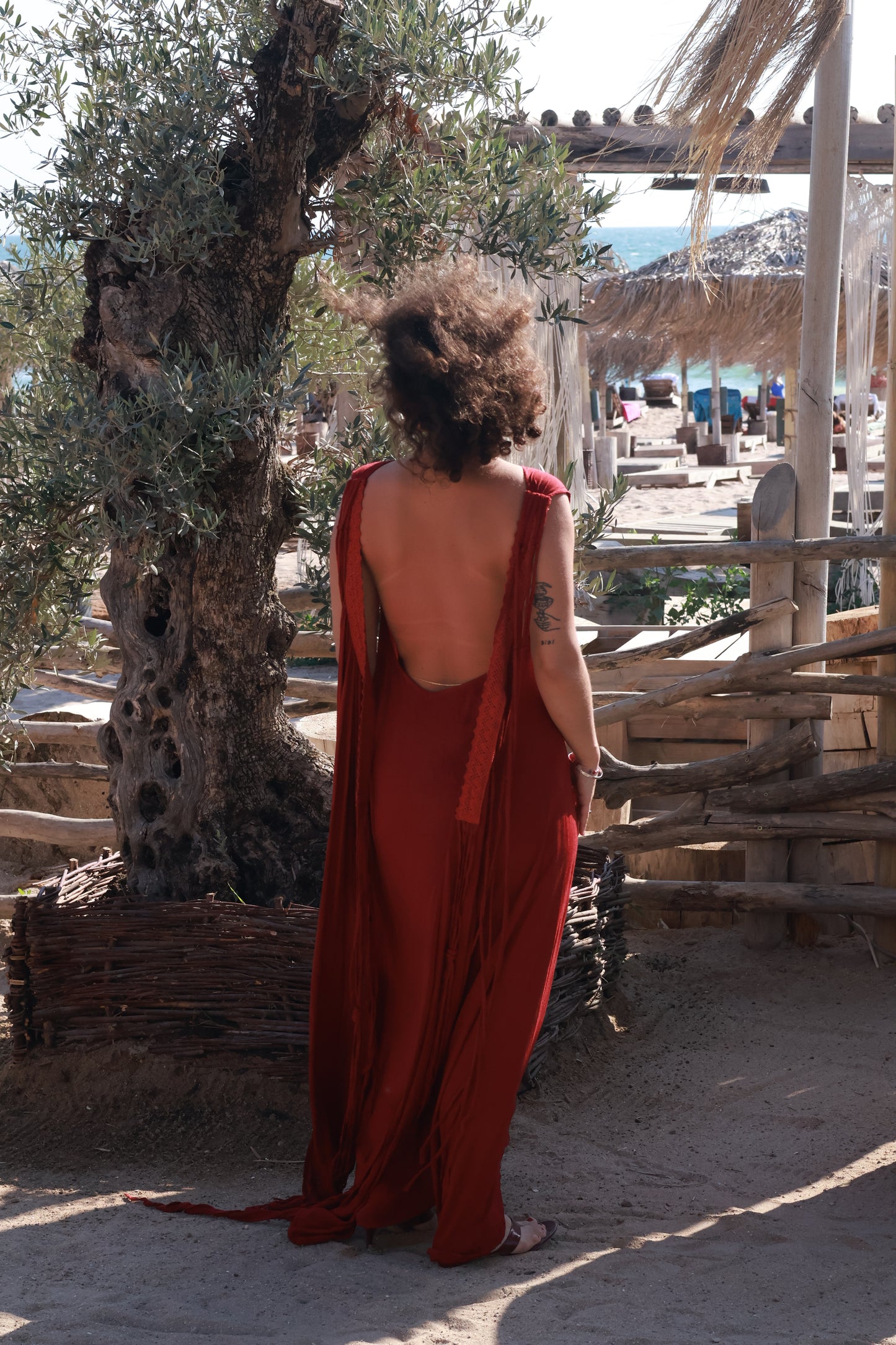 Wings Boho Red