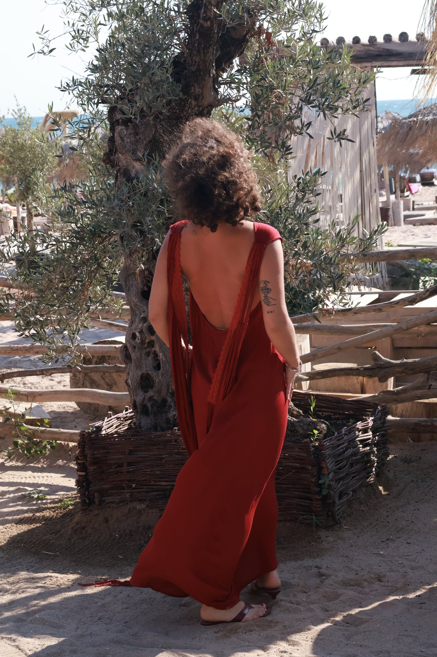 Wings Boho Red