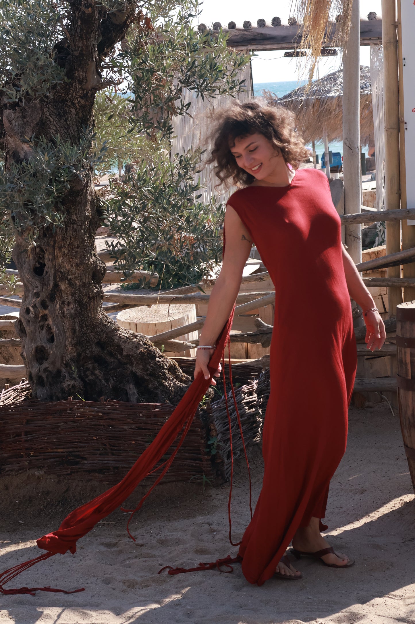 Wings Boho Red