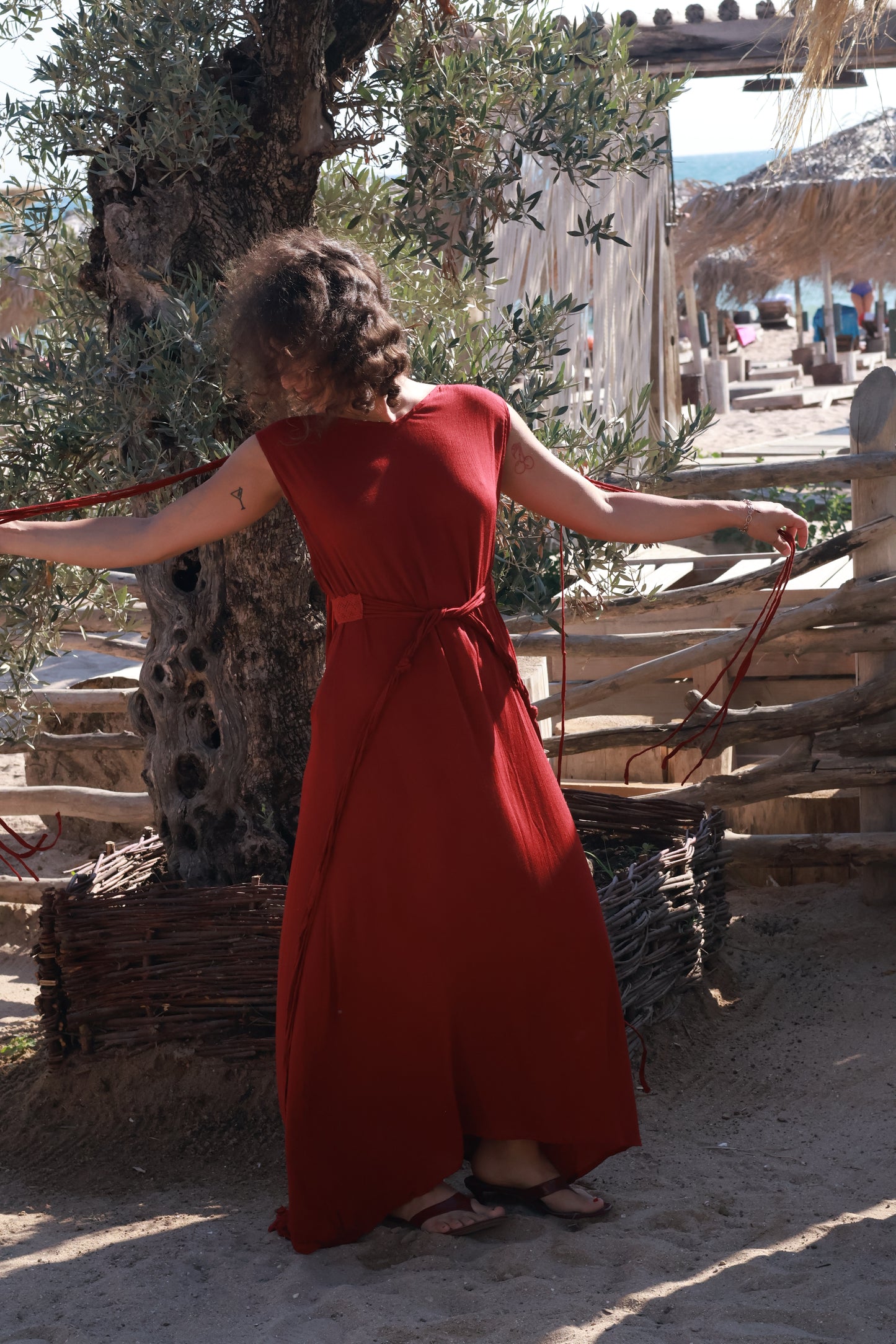 Wings Boho Red