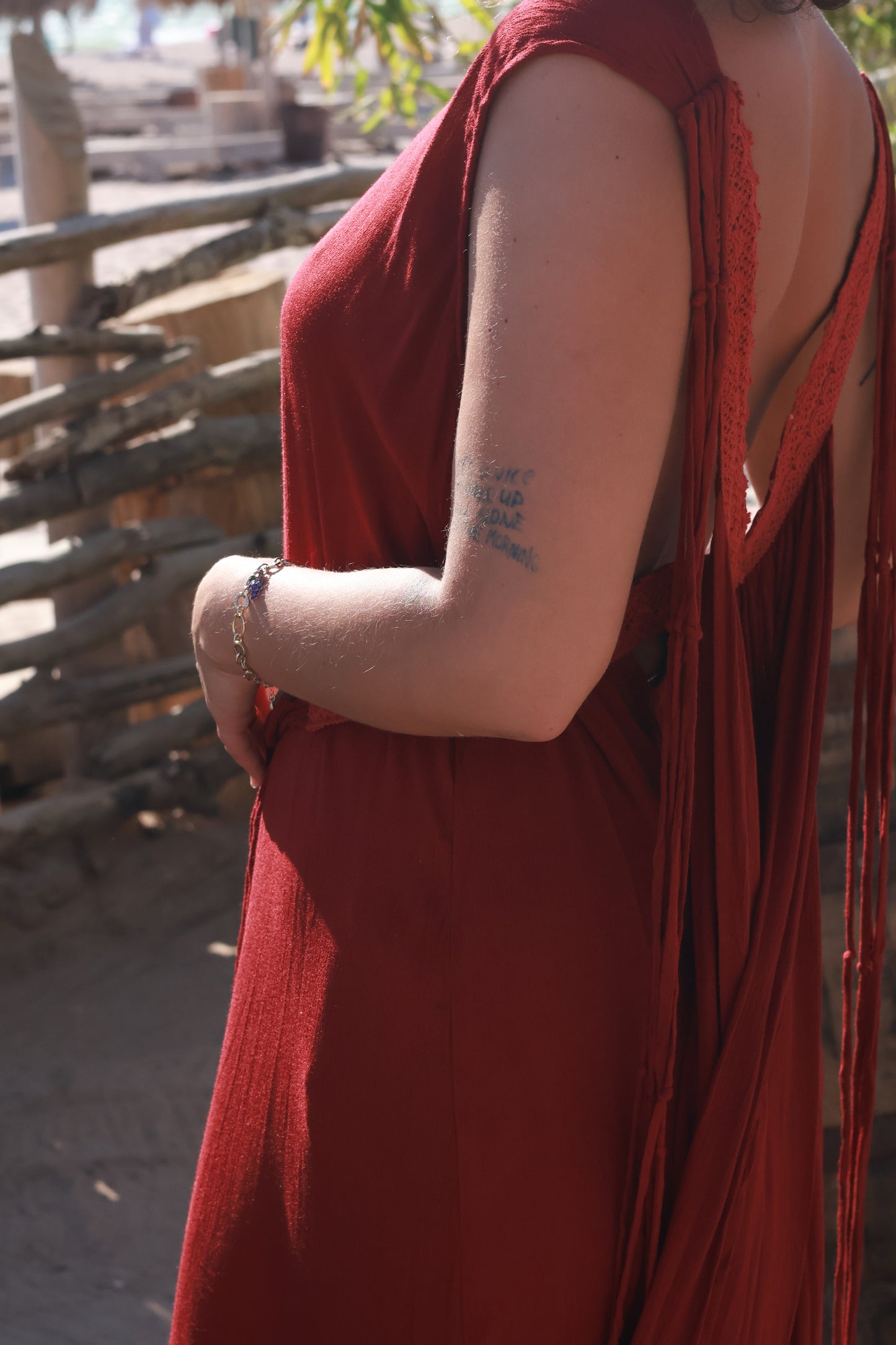 Wings Boho Red