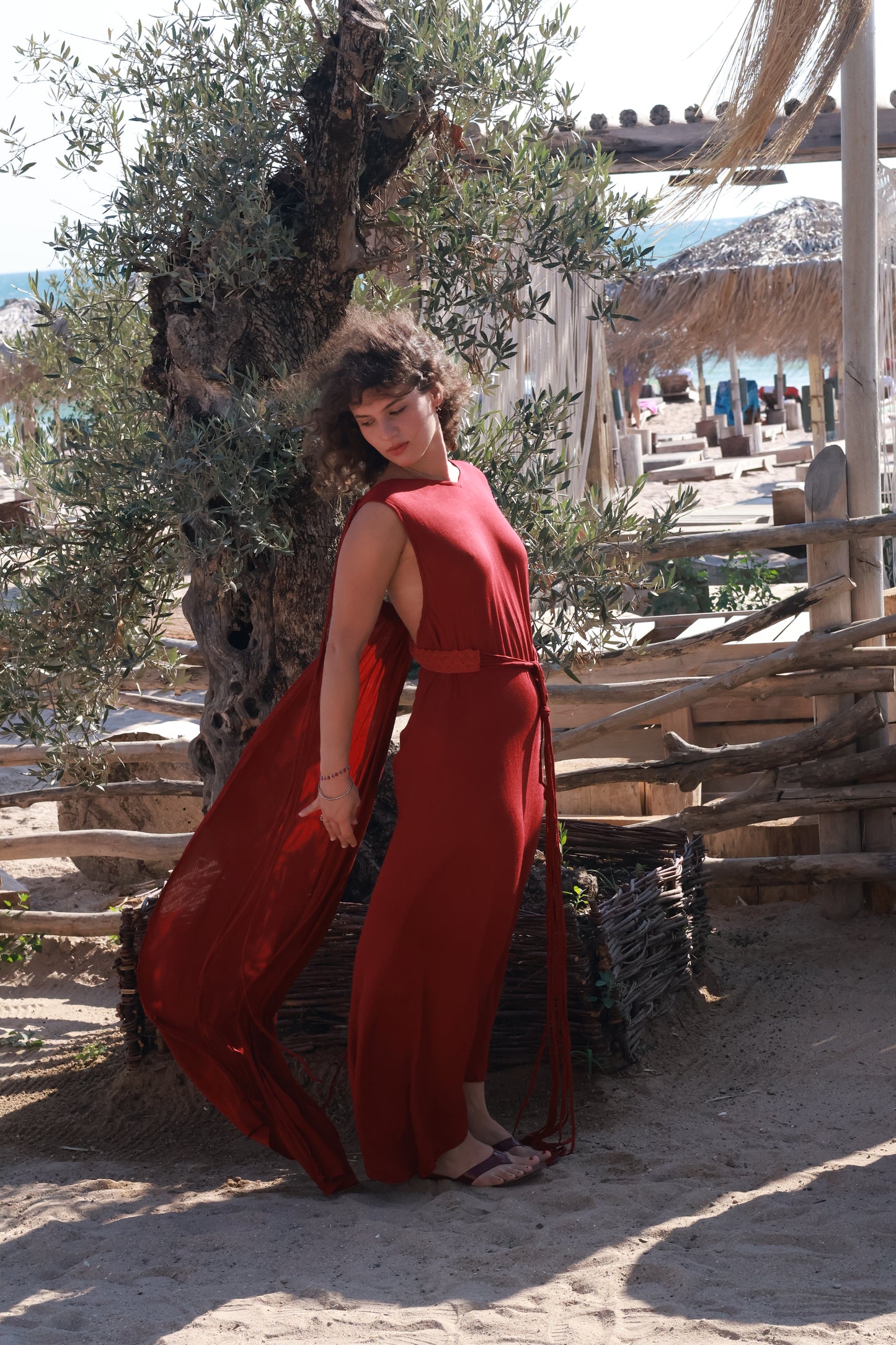 Wings Boho Red