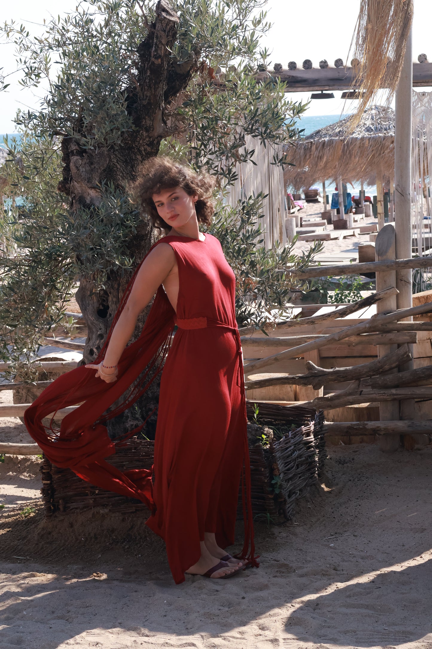 Wings Boho Red