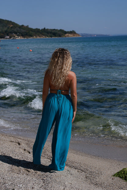 Saraya Kimono Set Blue