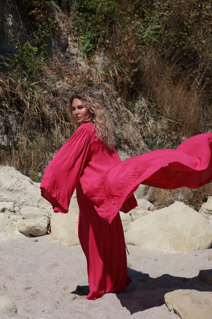 Saraya Kimono Set Pink