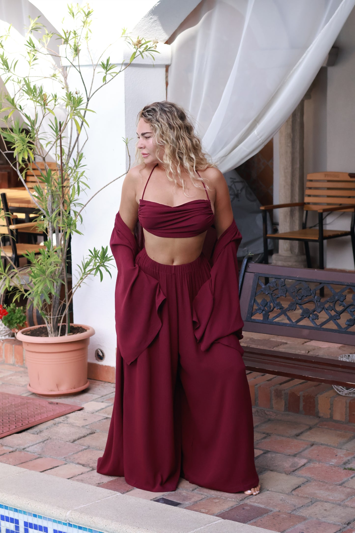 Saraya Kimono Set Velvet