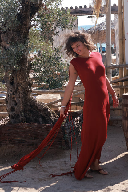 Wings Boho Red