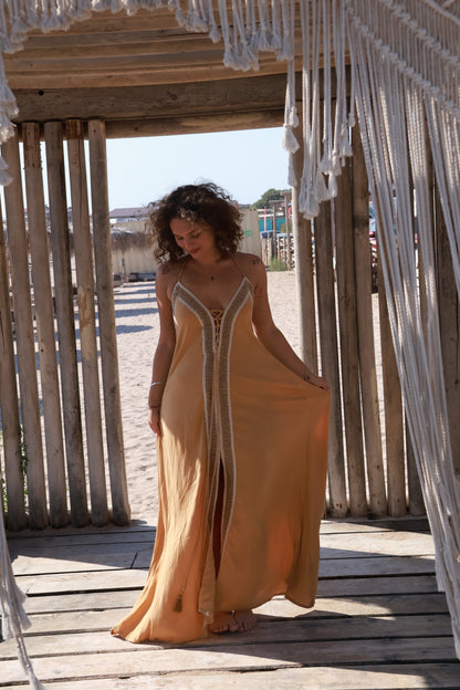 Indian Goddess Yellow