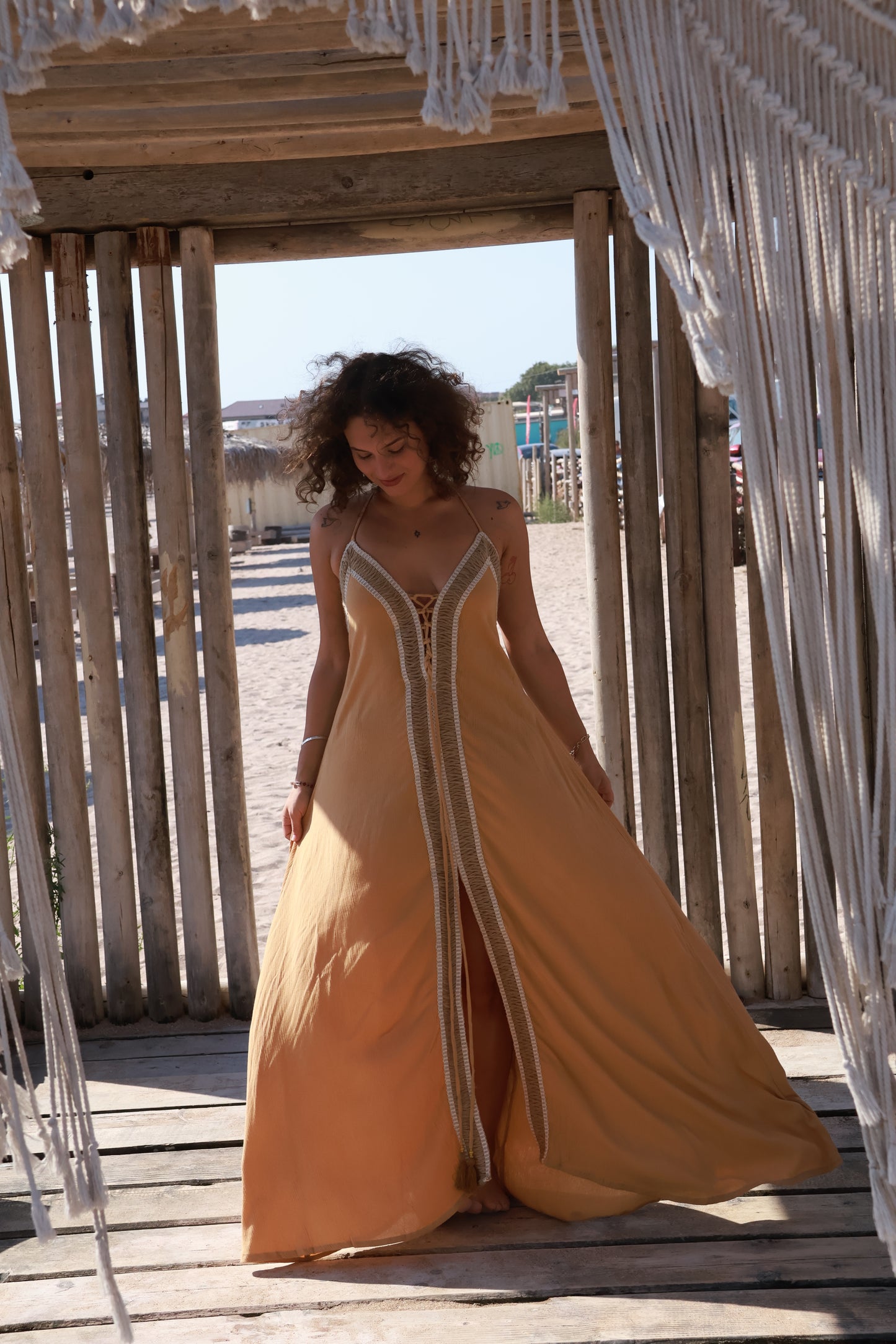 Indian Goddess Yellow