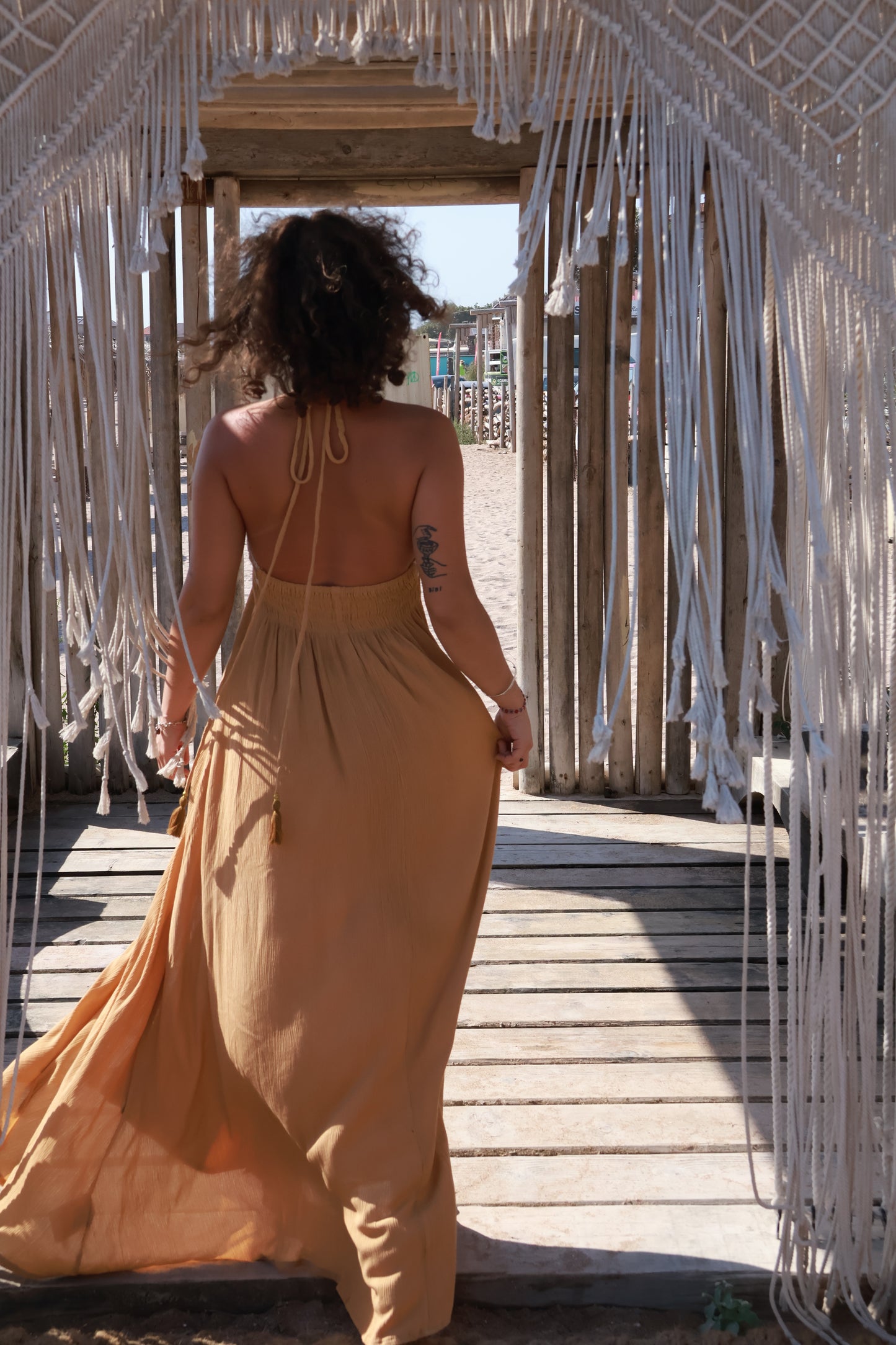 Indian Goddess Yellow