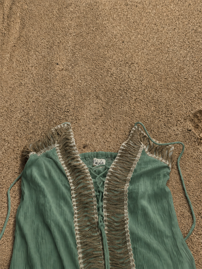 Indian Goddess Green