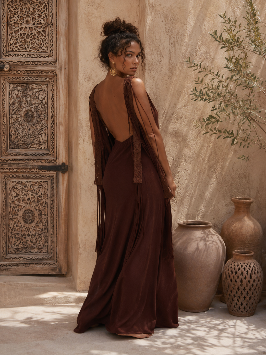 Wings Boho Brown